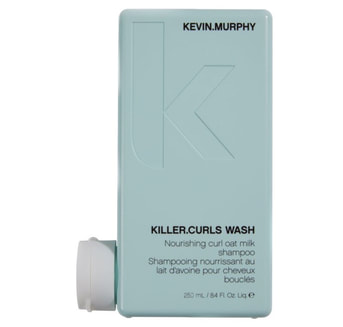 Killer.Curls Wash – Tápláló zabtejes sampon göndör hajra (40 ml)